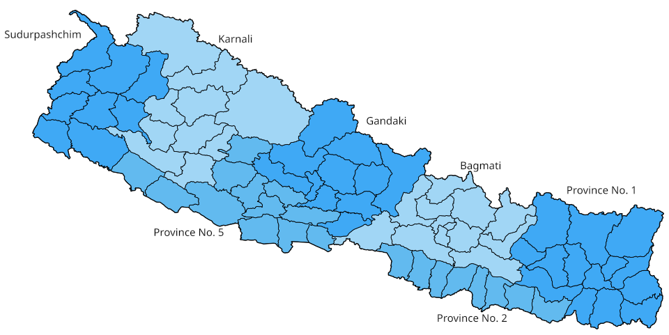 Nepal Map